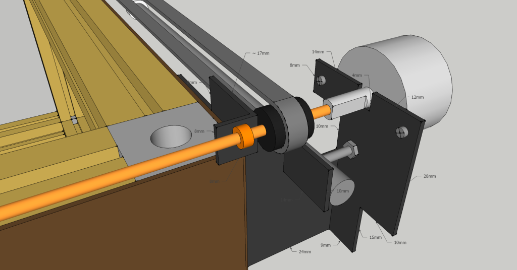 SEITENHALTERUNG MIT MOTOR